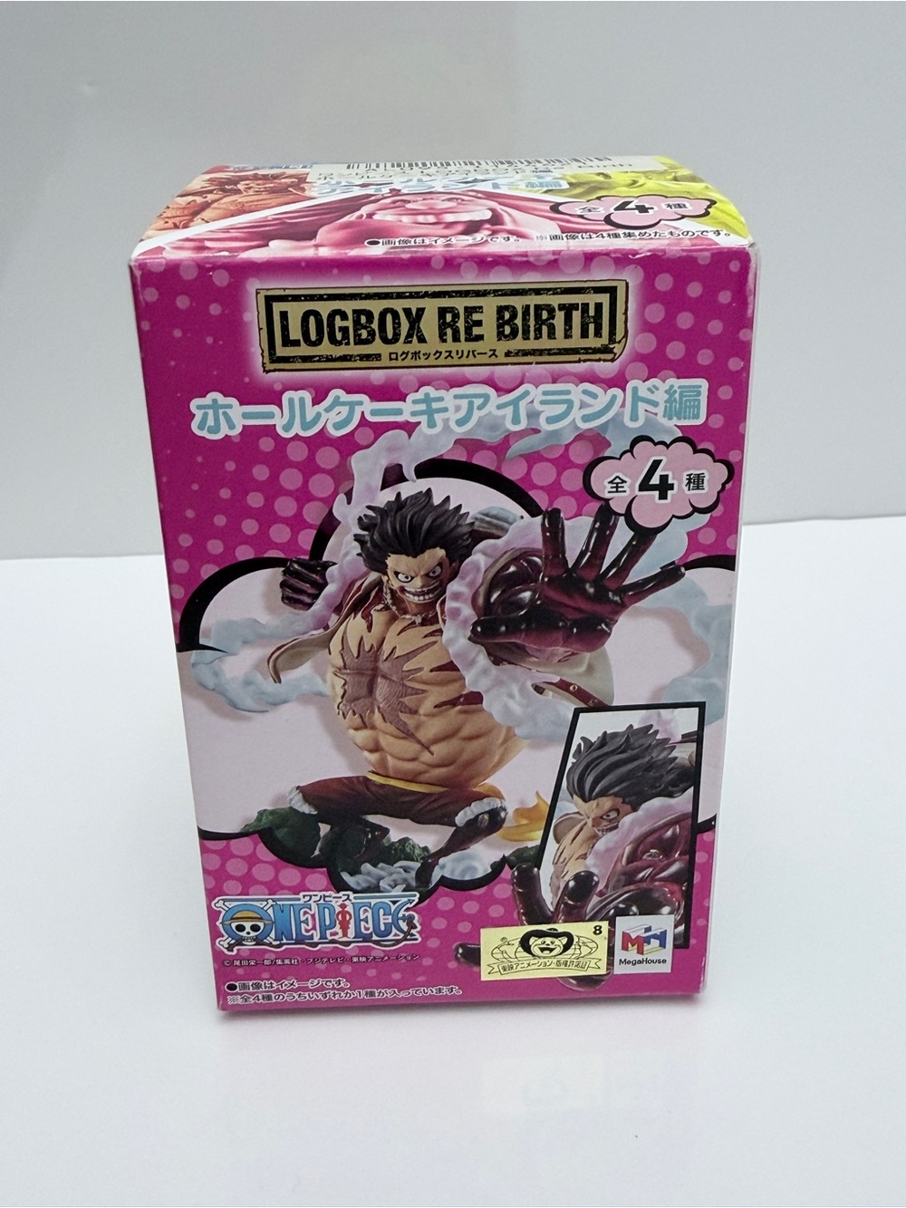 MegaHouse One Piece Logbox Re Birth Whole Cake Island Luffy Figure Blind Box